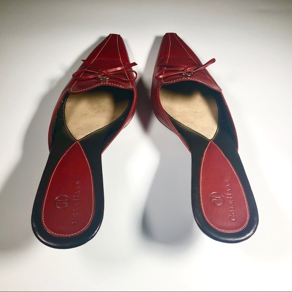 COLE HAAN BROOKE POINTED TOE KITTEN HEEL - Picture 5 of 6